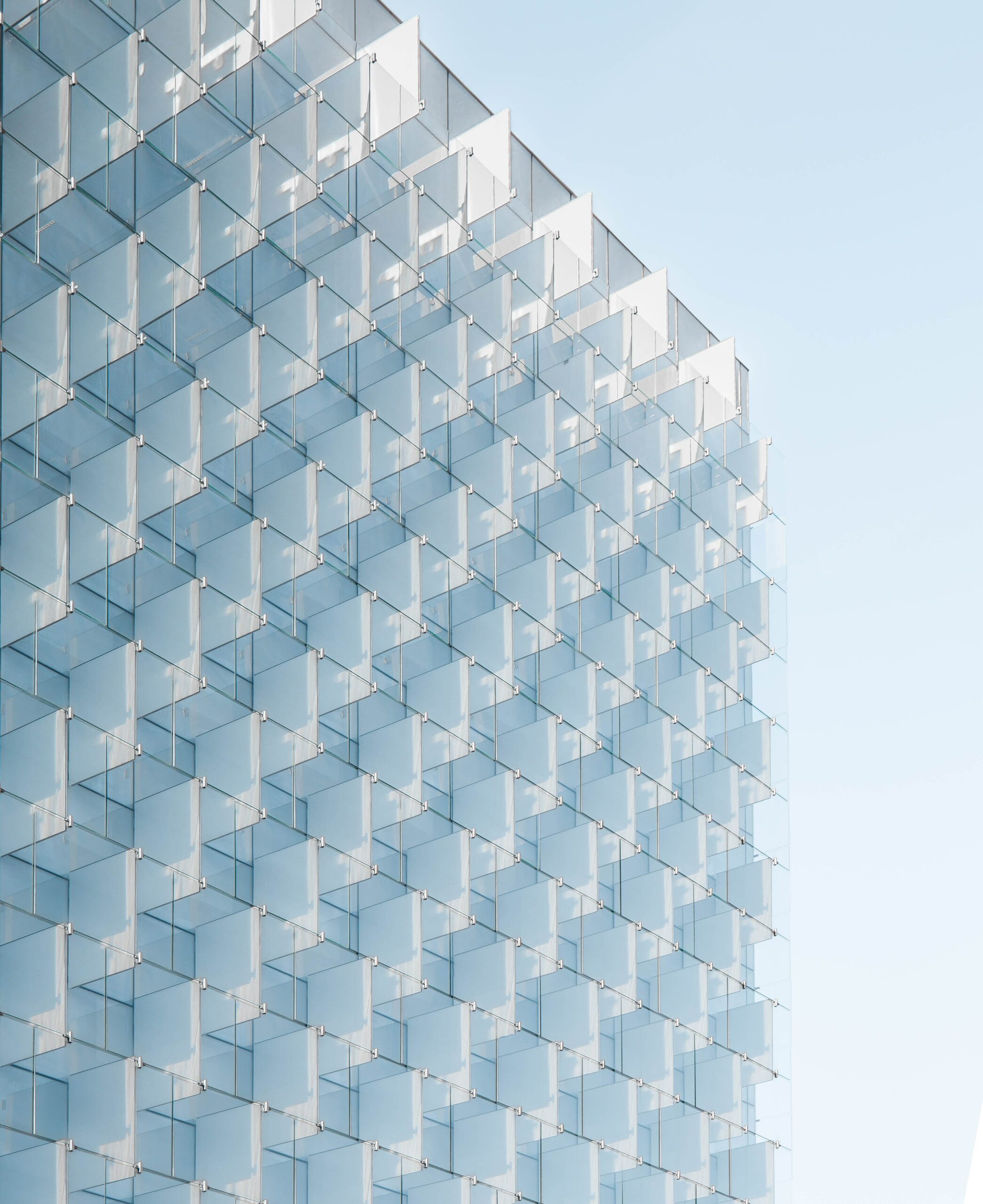 Digitalisierung - Bild einer gläsernen Hauswand